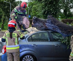  Skutki nawałnic na południu Polski.