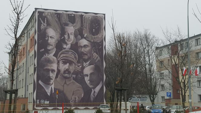 Nowe murale niepodległościowe w Białymstoku