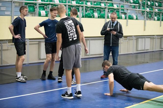 Policyjny tor sprawnościowy w Elblągu