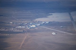 Pożar w rejonie Strefy 51! Teorie o UFO szaleją