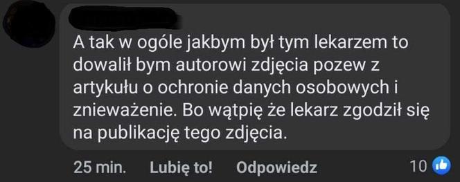 Ktoś udostępnił zdjęcie śpiącego lekarza. Internauci są wściekli. "Trochę empatii"