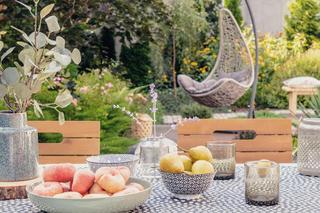 Taras w stylu boho