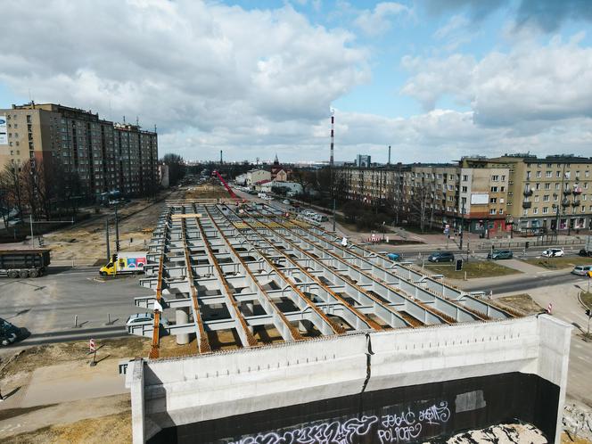 Trwa budowa nowej al. Wojska Polskiego w Częstochowie