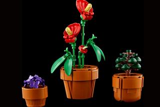 LEGO Icons: Małe roślinki. Świeżutki zestaw klocków, który uczy, bawi i zachwyca! [ZDJĘCIA] 
