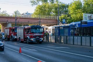 Zderzenie tramwajów na ul. Klimeckiego w Krakowie. Policja wyjaśnia przyczynę