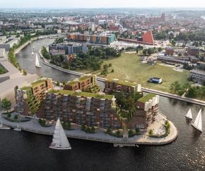 Wizualizacja osiedla na Polskim Haku w Gdańsku od Capital Park