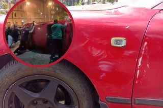 Zdewastowali auto na juwenaliach Politechniki Łódzkiej. Właścicielka szuka świadków