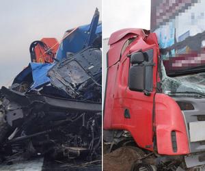Tragiczny wypadek pod Środą Wielkopolską! Ciężarówka zmiotła osobówkę. Nie żyją dwie osoby
