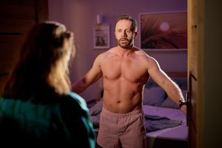 Na Wspólnej odc. 3950. Kuba (Przemysław Cypryański), Tamara (Agnieszka Bogdan)