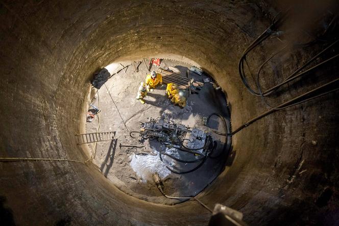 Budowa Tunelu Bazowego Brenner na granicy Austrii i Włoch