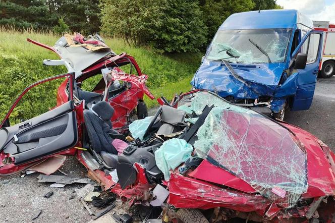 Tragiczny wypadek w Zdrojewie pod Świeciem. Zdjęcia z miejsca zdarzenia