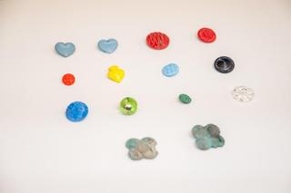 Przedmioty wykopane na pl. Centralnym - prezentacja