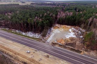 Remont gierkówki DK 91 zdjęcia styczeń 2024