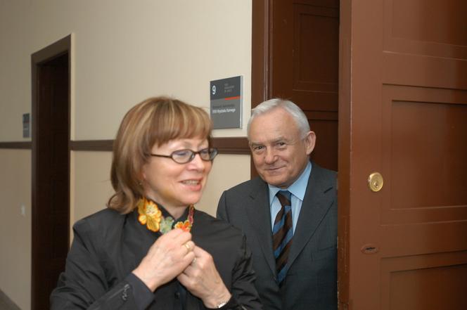 Leszek Miller z żoną Aleksandrą, 2006r.