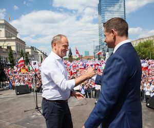 Senyszyn przekazała korale Trzaskowskiej