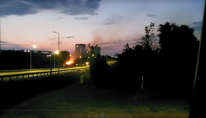 Pożar pustostanu w Rzeszowie [GALERIA]