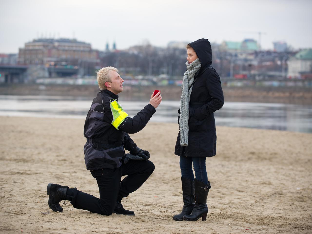 Na Wspólnej odc. 1835. Magda (Karolina Nolbrzak), Kazik (Dobromir Dymecki)