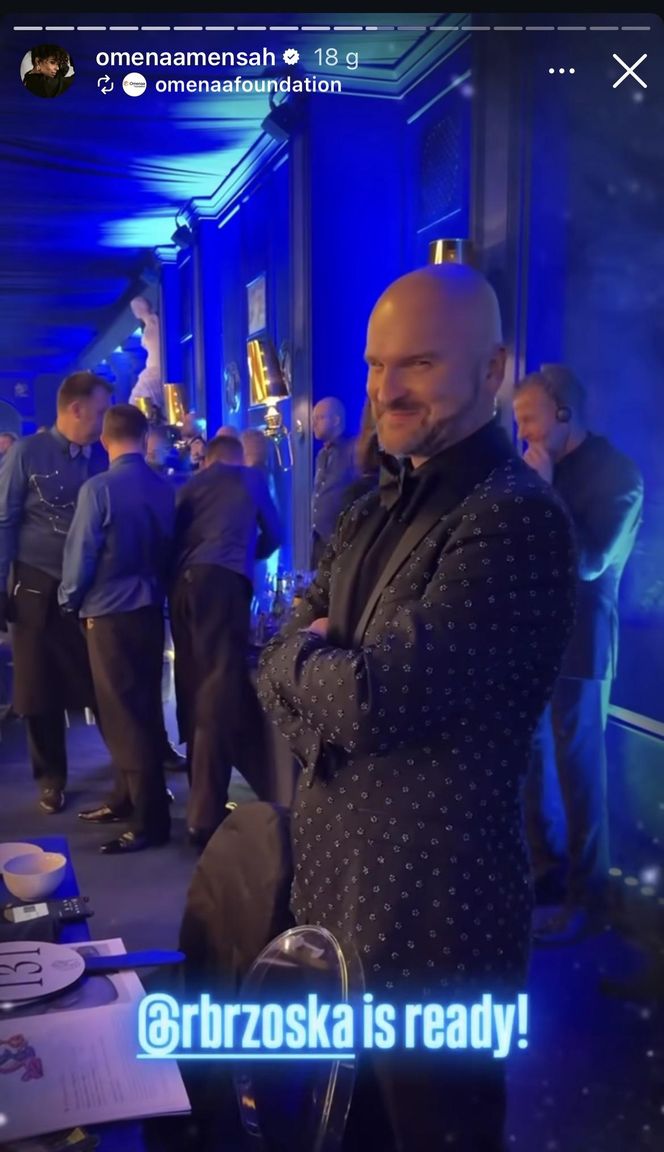 Bal Omenaa Mensah Rafał Brzoska - kulisy 