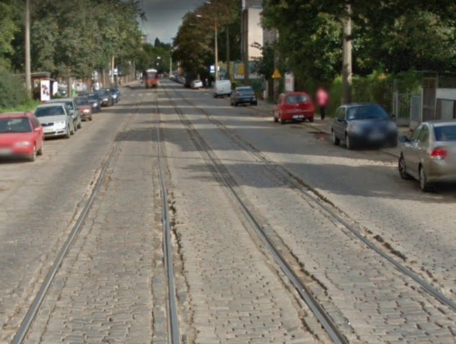 Ulica Potulicka w Szczecinie przed przebudową