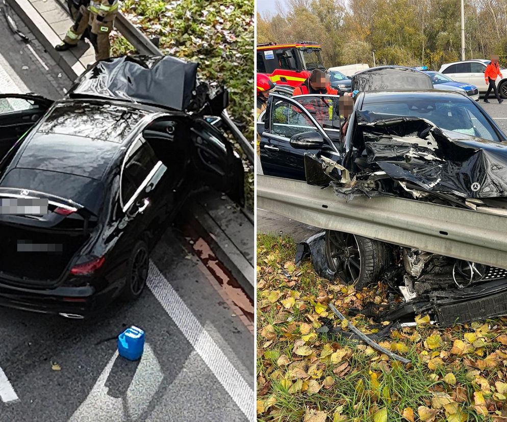 Kluczowa droga w Warszawie zablokowana. Poważny wypadek na Wisłostradzie