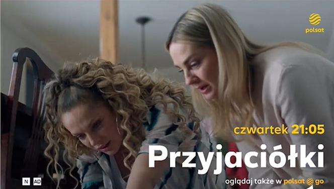 Przyjaciółki 19 sezon odc. 230. Patrycja (Joanna Liszowska), Inga (Małgorzata Socha)