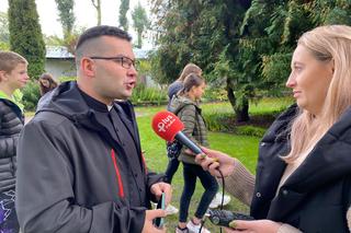 ks. Piotr Jarosiewicz na spotkaniu z młodymi z Archidiecezji lubelskiej