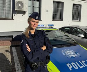 Piękna policjantka z Warszawy bohaterką. Uratowała życie staruszce na pasach