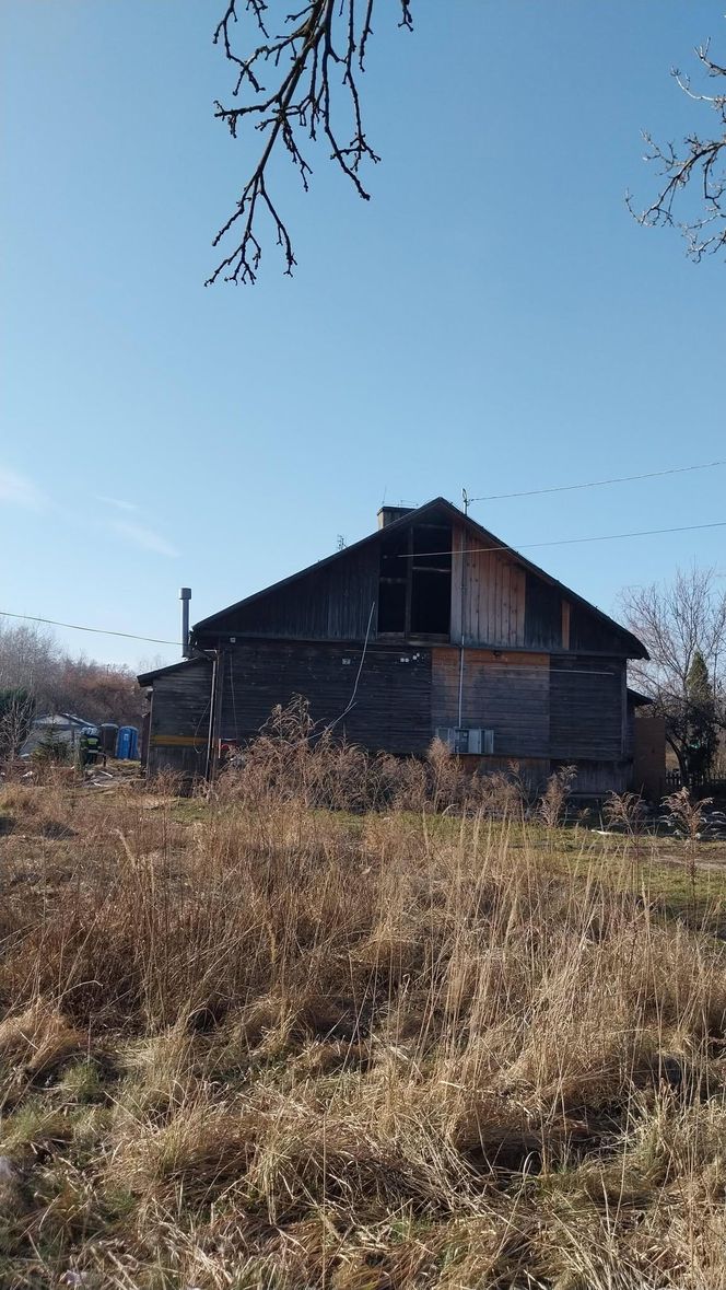 Pożar na osiedlu Bugaj w Starachowicach
