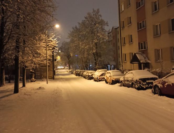 Atak zimy w Białymstoku [25.01.2021]