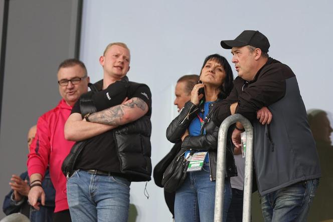 Kibice podczas meczu Zagłębie Sosnowiec – GKS Katowice 