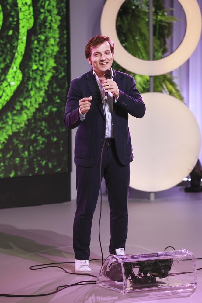 Syn Piotra Gąsowskiego i Hanny Śleszyńskiej w "Halo, tu Polsat"