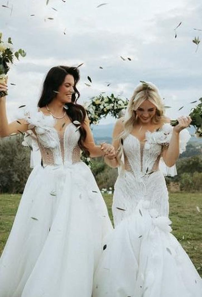 Karolina Brzuszczyńska i Agnieszka Skrzeczkowska ślub