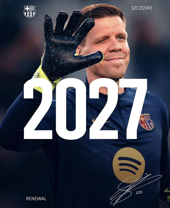 Wojciech Szczęsny w Barcelonie