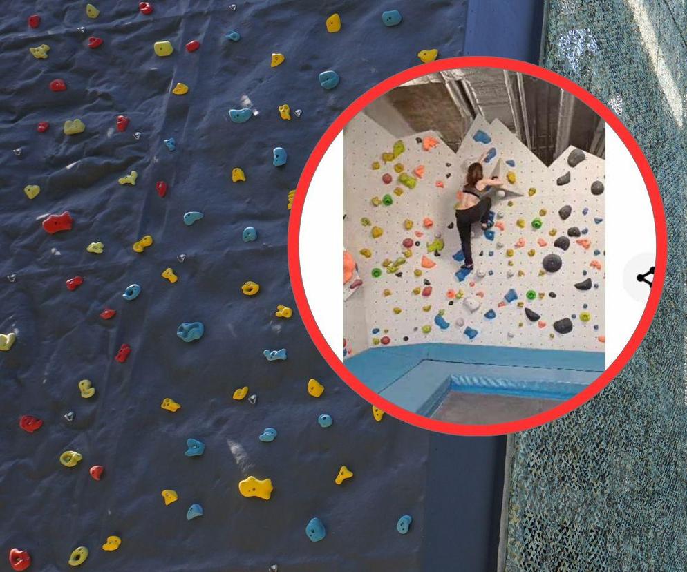 Największa boulderownia w Gdańsku, ścianka Murall