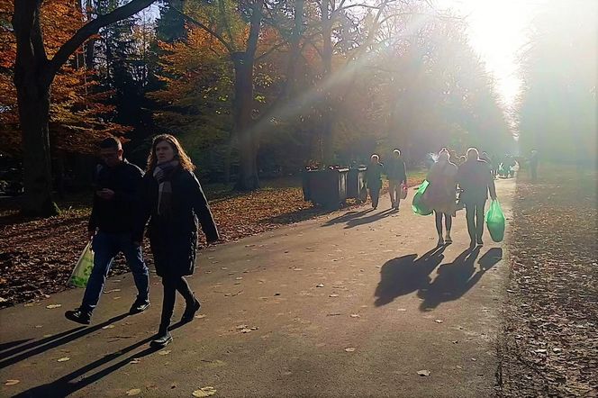 1 listopada na Cmentarzu Centralnym w Szczecinie