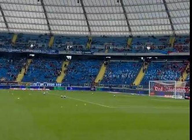 Mecz Ruchu Chorzów z Widzewem Łódź na Stadionie Śląskim ZDJĘCIA