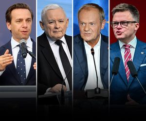 Jest nowy sondaż partyjny. Tusk zaciera ręce, a Kaczyński je załamuje