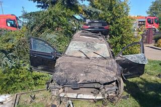 Wypadek w Gołaszynie