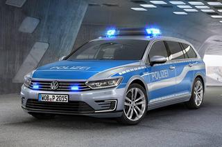 Hybrydowy Volkswagen Passat Variant GTE w niemieckiej policji - FOTO