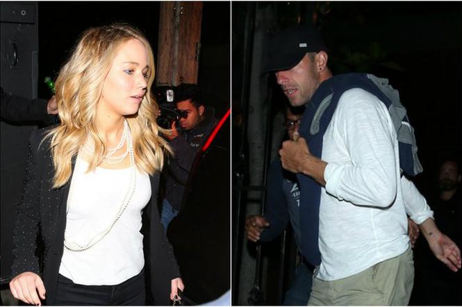 Jennifer Lawrence i Chris Martin