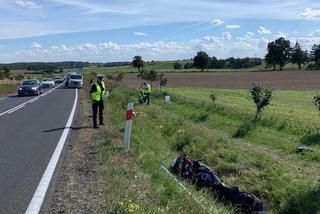 Śmierć motocyklisty w Lucimiu. Przy tej prędkości nie miał najmniejszych szans przeżyć