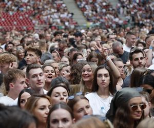 Koncert Jennifer Lopez w Warszawie (25.07.2025) - część druga. Organizatorem koncertu jest Prestige MJM