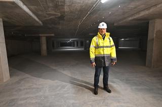 Budowa parkingu podziemnego pod placem Powstańców. Byliśmy pod ziemią 