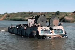 Bób-3 podczas testów