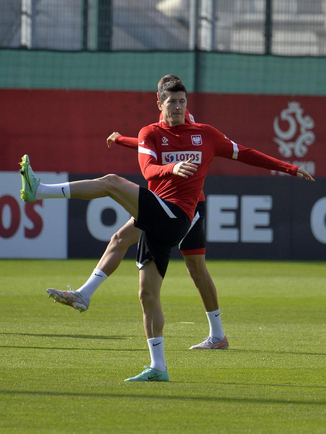 Trening reprezentacji na stadionie Legii