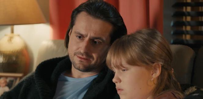 Barwy szczęścia odc. 3009. Herman (Maciej Raniszewski), Emilka (Jessica Frankiewicz)