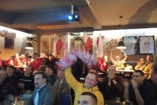 Mecz Polska-Francja oglądany w Poznaniu