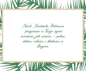 Kartki na Niedzielę Palmową