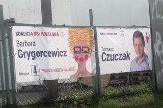 Kandydatka do Sejmu promuje się... własną karykaturą! [WIDEO]