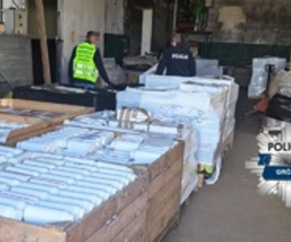 Nielegalne pestycydy znalazła policja w powiecie grójeckim. To prawie 11 ton!